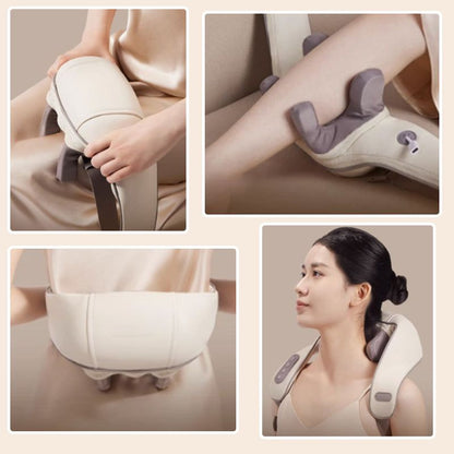 Neck and shoulder massagers with heat stimilate